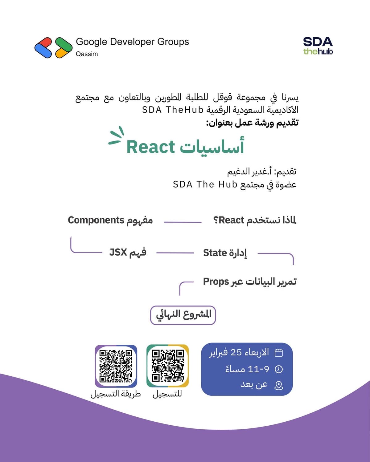 ورشة عمل أساسيات React